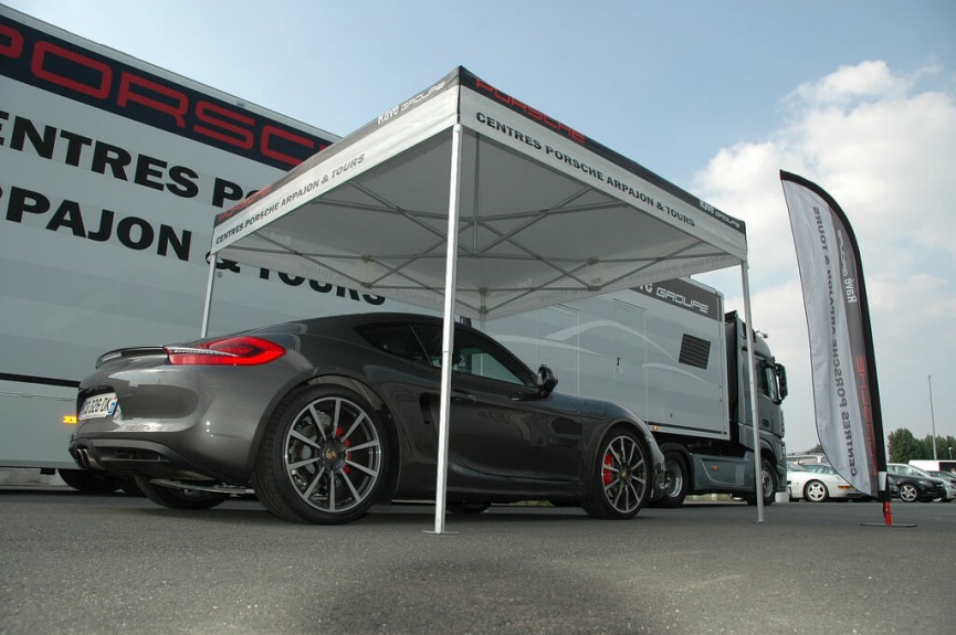 Namiot reklamowy VITABRI Porsche V3 3x3m