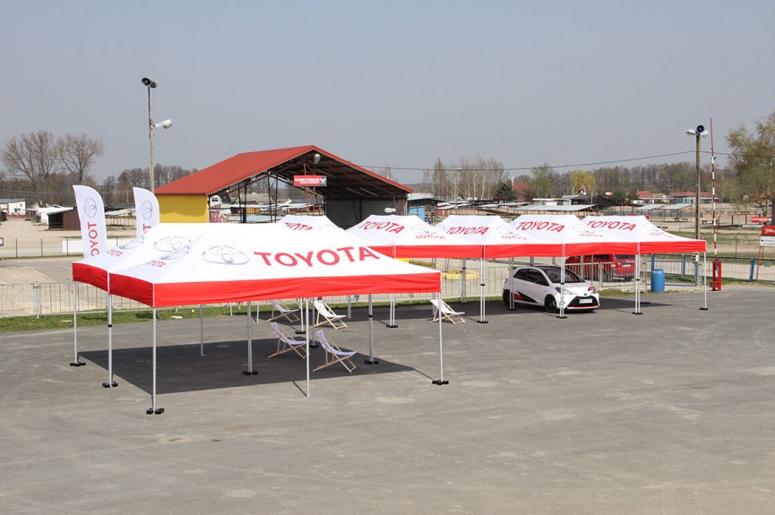 Namioty reklamowe VITABRI V3 3x6m Toyota