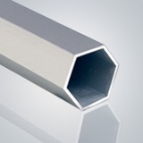 HEXAGONAL LEG Ø 50MM ALUMINUM WALL 2MM